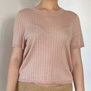 Two J.Crew Shirts - Pink and Red